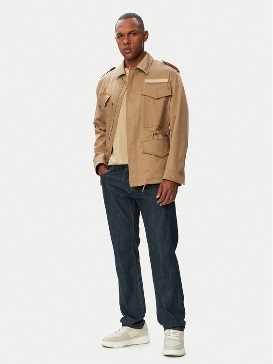 HUGO HUGO Giacca di transizione Berkos2631 50562729 Beige Regular Fit