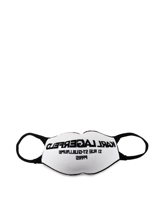 KARL LAGERFELD KARL LAGERFELD Υφασμάτινη μάσκα 215W3913 Μαύρο