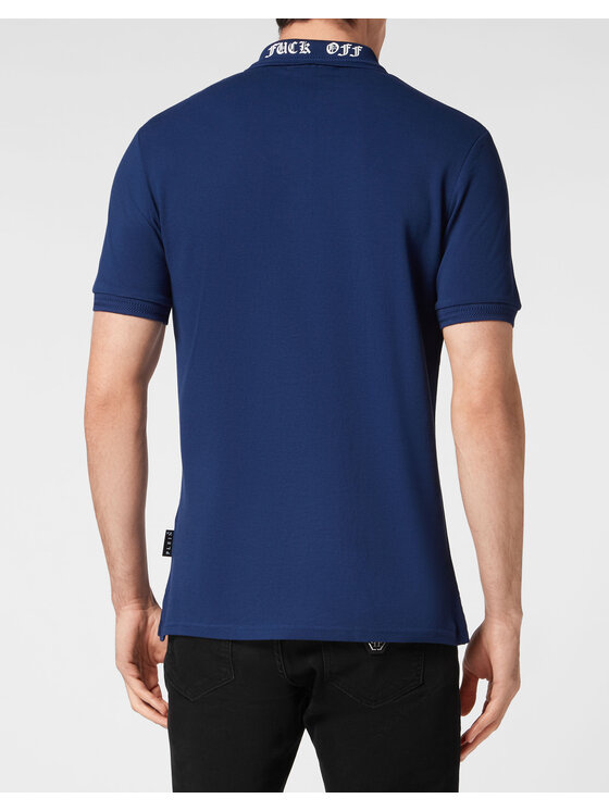 PHILIPP PLEIN PHILIPP PLEIN Polokošeľa 231 Svetlo modrá Slim Fit