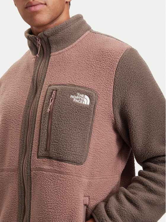The North Face The North Face Fleecejacke Yumiori NF0A883R Braun Regular Fit