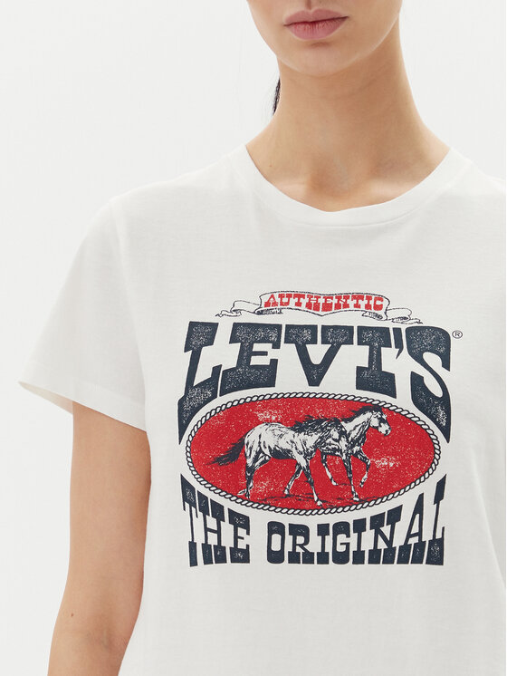 Levi's® Levi's® Marškinėliai Perfect 17369-3022 Balta Standard Fit