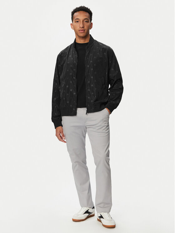 KARL LAGERFELD KARL LAGERFELD Bomber 505005 563538 Nero Regular Fit