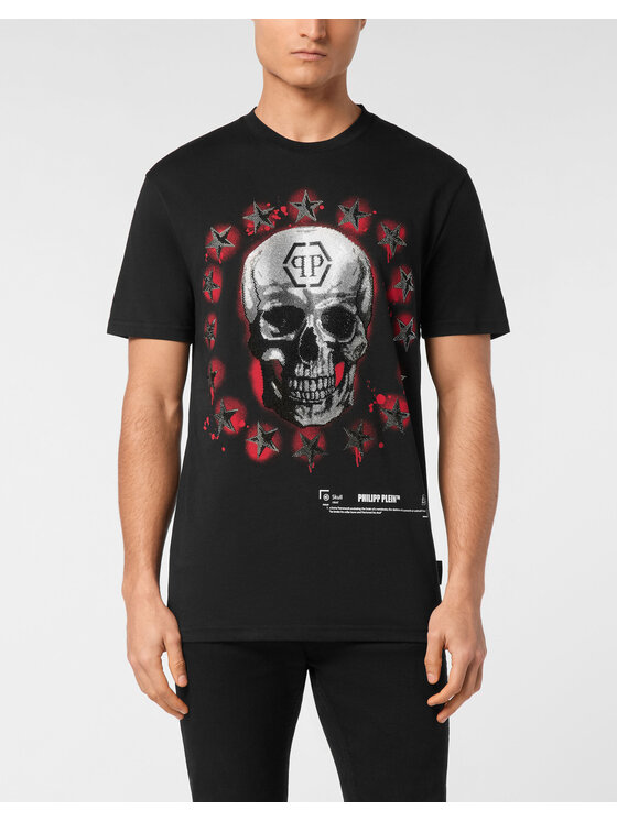 PHILIPP PLEIN PHILIPP PLEIN T-Shirt 23603 Černá Regular Fit