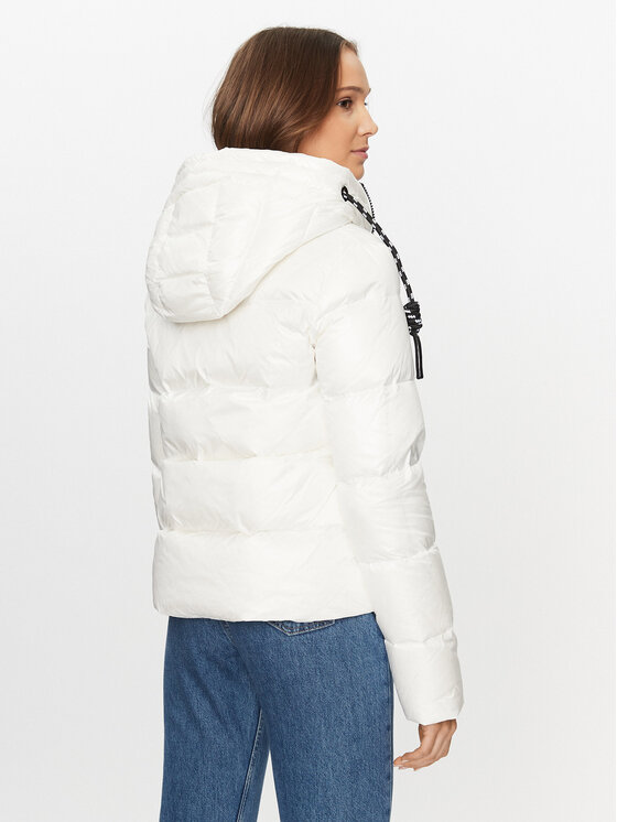 Deha Deha Pernata jakna D93582 Écru Regular Fit