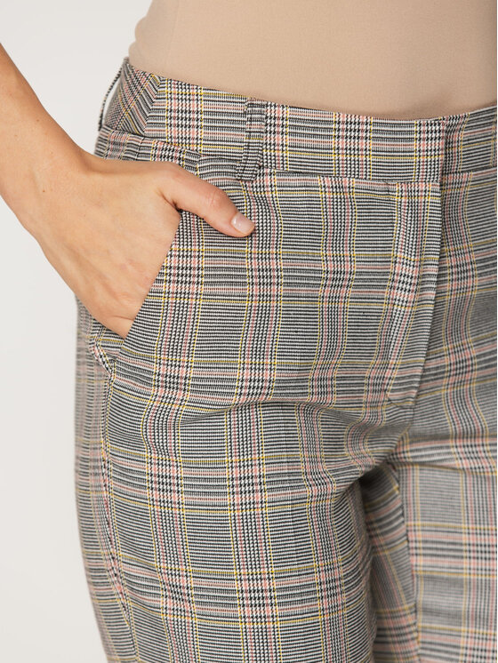 Willsoor Willsoor Spodnie damskie 67051 Szary Tapered Leg