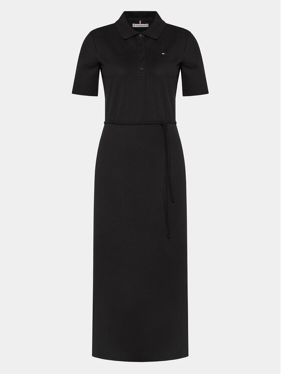 Black tommy hilfiger dress clearance