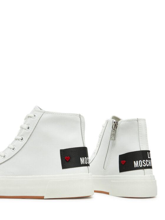 LOVE MOSCHINO LOVE MOSCHINO Trampki JA15022G1MIA0100 Biały