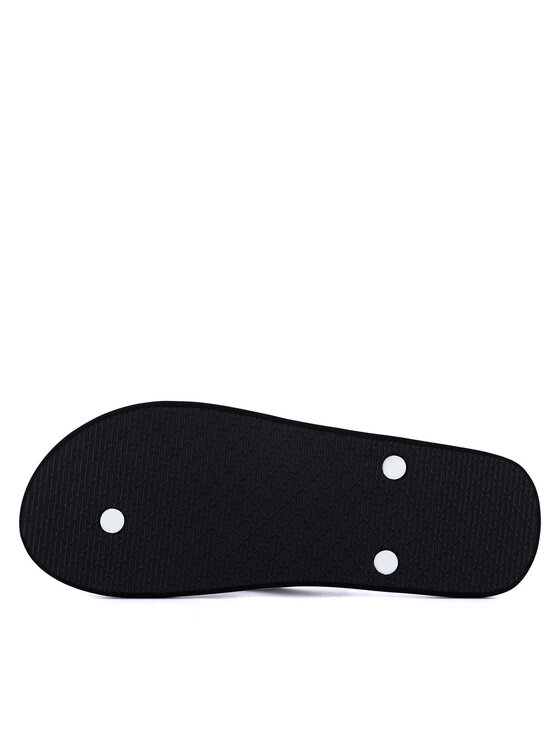Kappa Kappa Flip-flops 371D2SW Banda Selyn - Black-White Színes