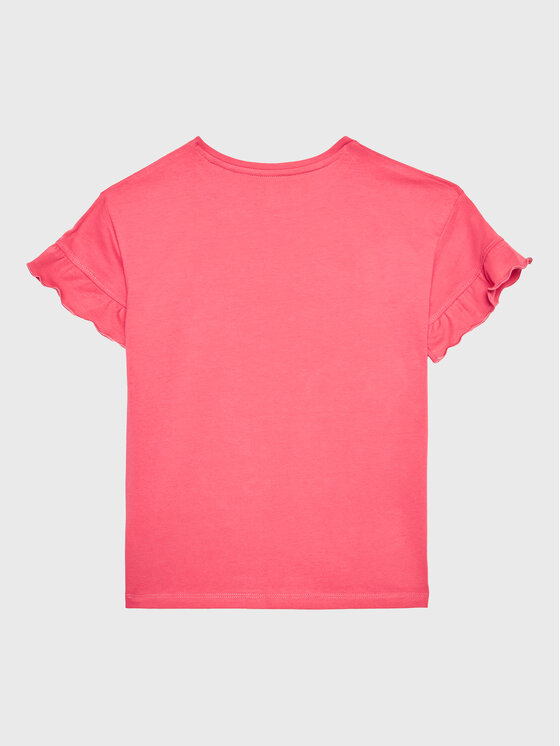 Guess Guess Tričko J3GI03 K6YW1 Ružová Regular Fit