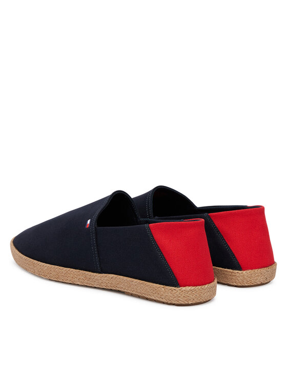 Tommy Hilfiger Tommy Hilfiger Еспадрили Core Hilfiger Espadrille Textile FM0FM05792 Тъмносин