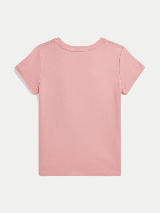 Polo Ralph Lauren Polo Ralph Lauren T-Shirt 312941151001 Ροζ Regular Fit