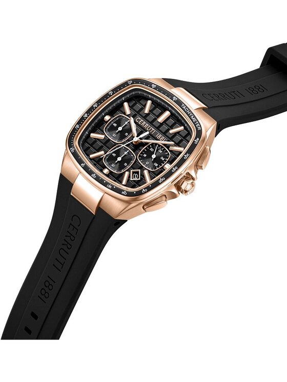 Cerruti 1881 Cerruti 1881 Zegarek Cerruti-CIWGO0102702 Czarny