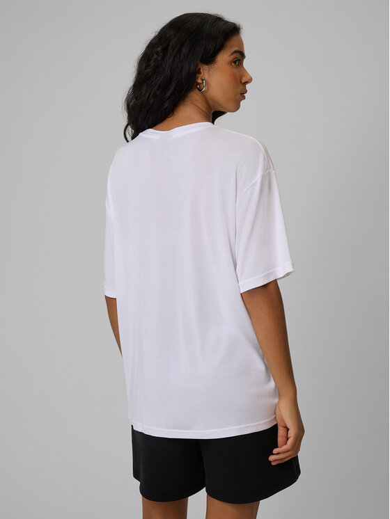 4F 4F T-Shirt COMMERCIAL 4 Biały Loose Fit