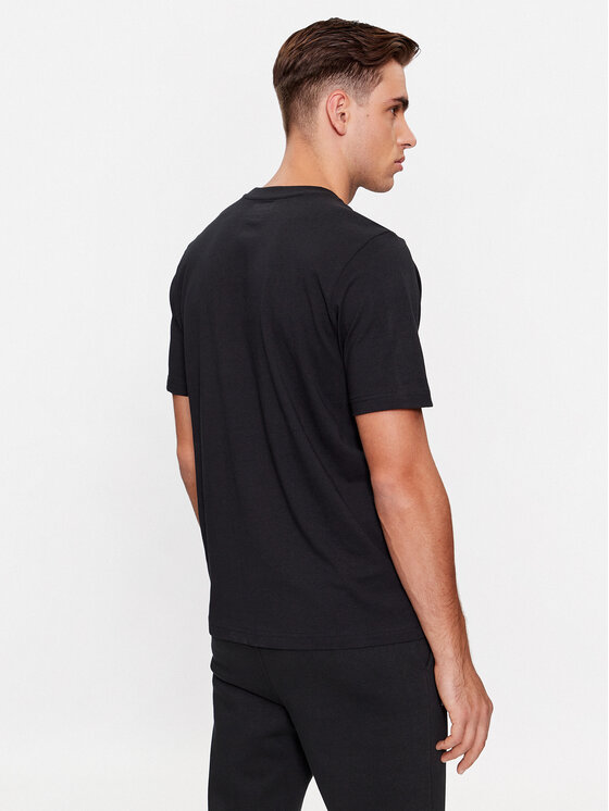 Kappa Kappa Футболка Logo Korpo Cromen 303HZ70 Чорний Regular Fit