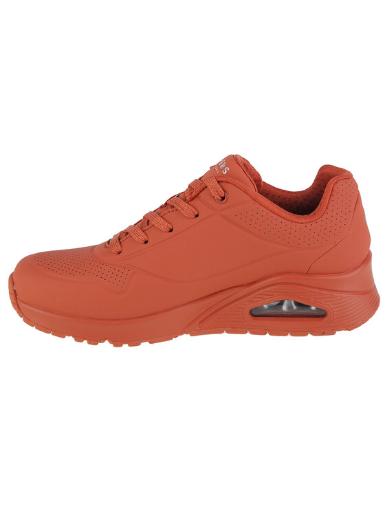 Skechers Skechers Sneakersy Skechers Uno-Stand on Air Pomarańczowy