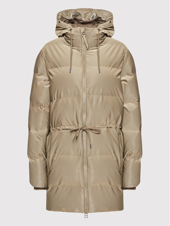 Rains Rains Зимова куртка Unisex 1537 Бежевий Regular Fit