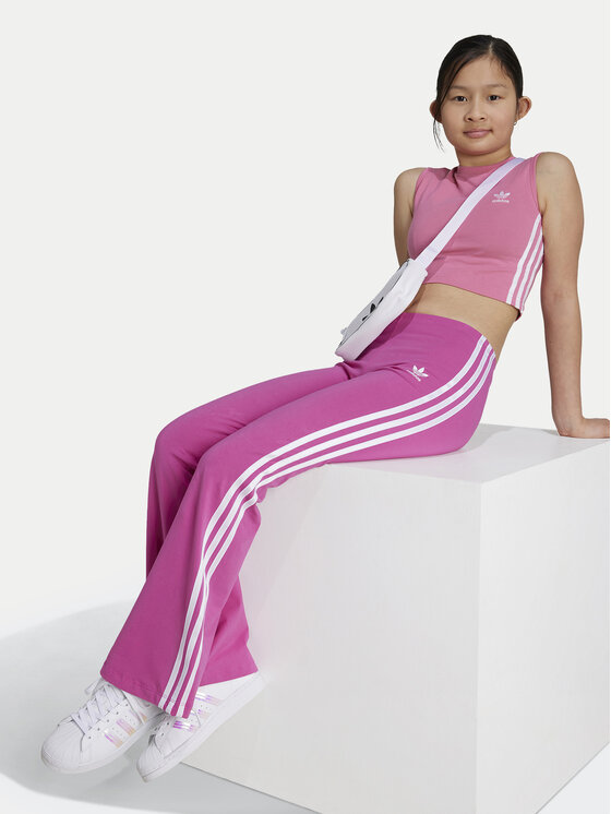 adidas adidas Legginsy adicolor IY9784 Różowy Slim Fit