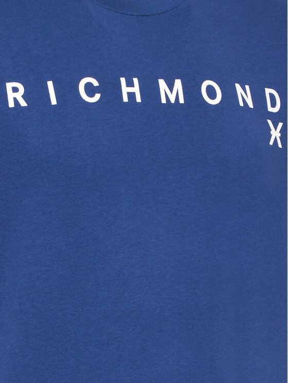 Richmond X Richmond X T-shirt UMA23082TS Blu scuro Regular Fit