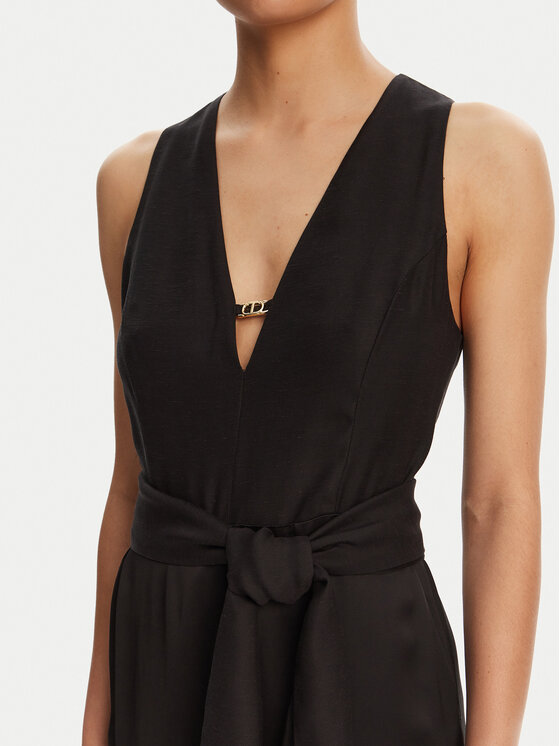 TWINSET TWINSET Kombinezon 251TT2272 Czarny Regular Fit