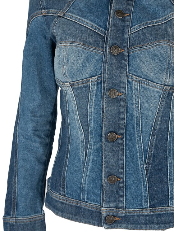Diesel Diesel Μπουφάν μεταβατικό A04218-009SL Μπλε Slim Fit