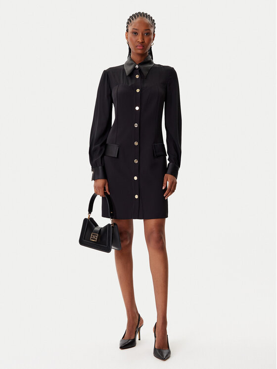 ARTIGLI ARTIGLI Coctailkleid ACAB003215 Schwarz Regular Fit