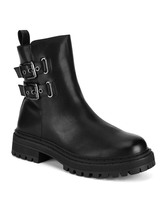 DeeZee DeeZee Botki HY60208-3 Czarny