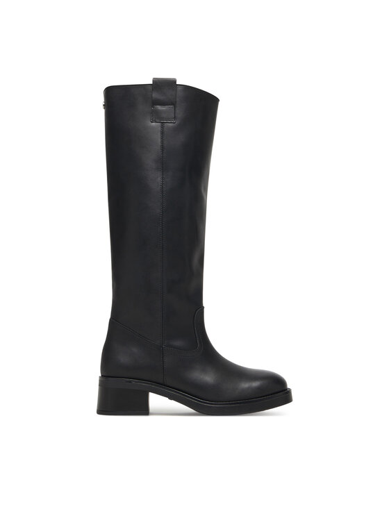 Steve Madden Steve Madden Kozačky Banner SM11003092 Černá