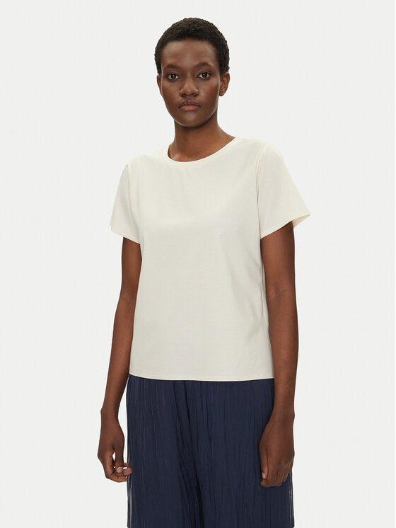 Bomboogie Bomboogie T-krekls TW9081TJTK5 Écru Regular Fit