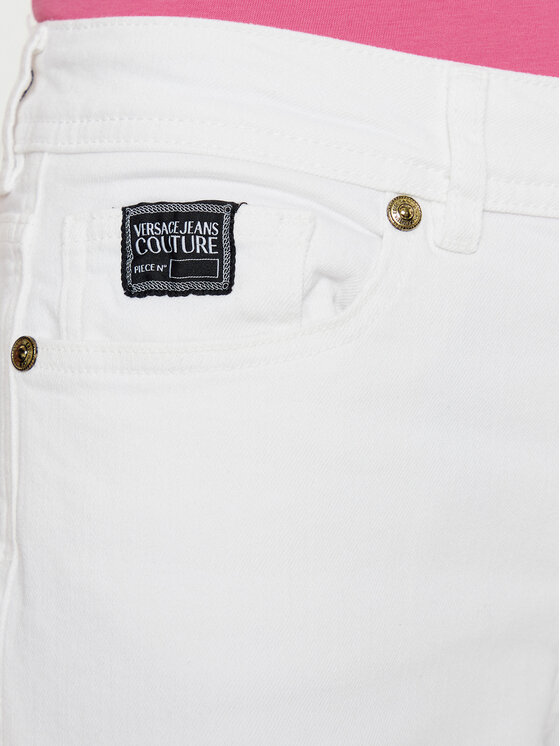 Versace Jeans Couture Versace Jeans Couture Džínsy 78HAB561 Biela Wide Leg