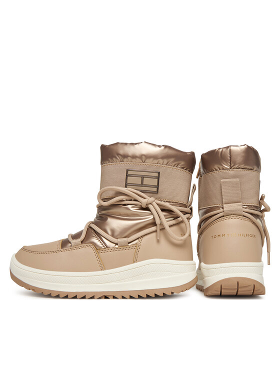 Tommy Hilfiger Tommy Hilfiger Апрески Snow Boot T3A5-34052-1474 S Бежов