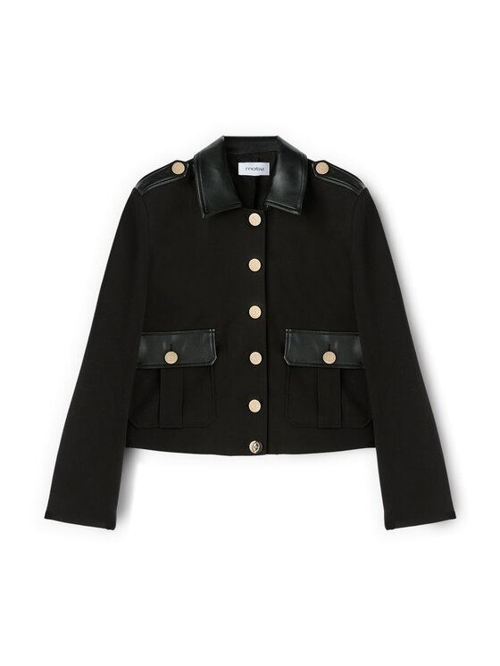 Motivi Motivi Giacca outdoor Q000Q101024N033 Nero Regular Fit