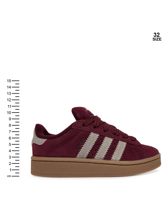adidas adidas Sneakersy Campus 00s KI9404 Bordowy