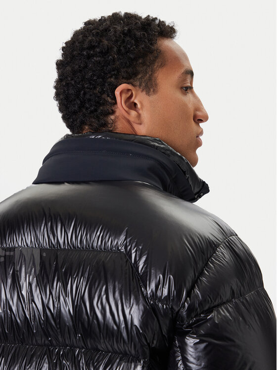 BOSS BOSS Pūkinė striukė Hysolite 50544323 Juoda Regular Fit