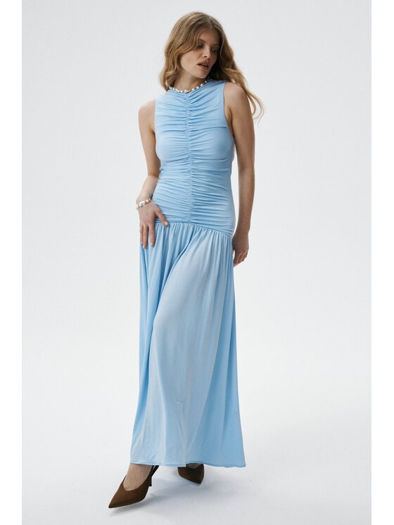 MARI PRETI MARI PRETI Vestito estivo Aurelia Blu Slim Fit