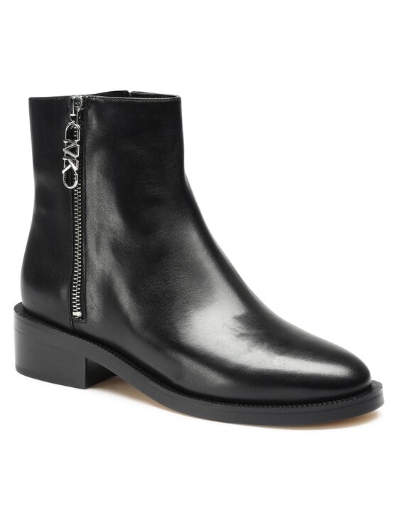 MICHAEL Michael Kors MICHAEL Michael Kors Ботильйони Regan Leather 40F3RGME5L Чорний