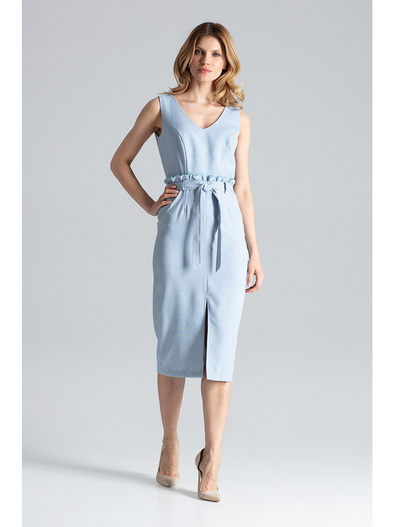 FIGL FIGL Šaty M633 Modrá Regular Fit