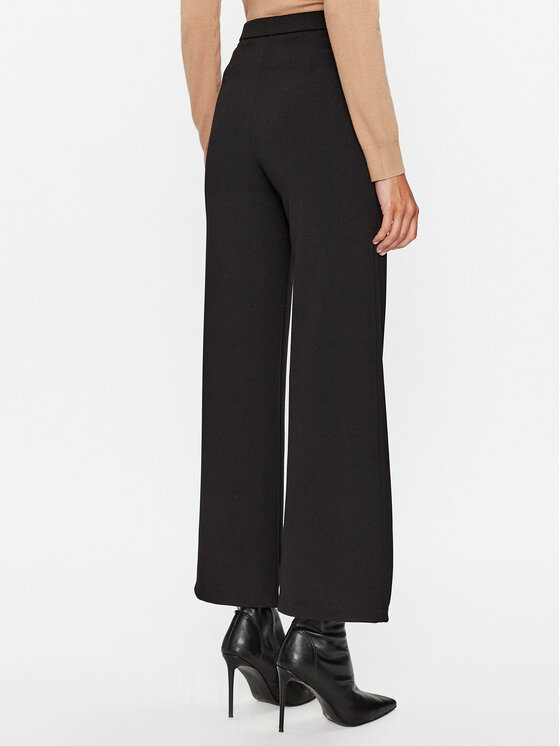 Rinascimento Rinascimento Pantaloni di tessuto CFC0114851003 Nero Regular Fit