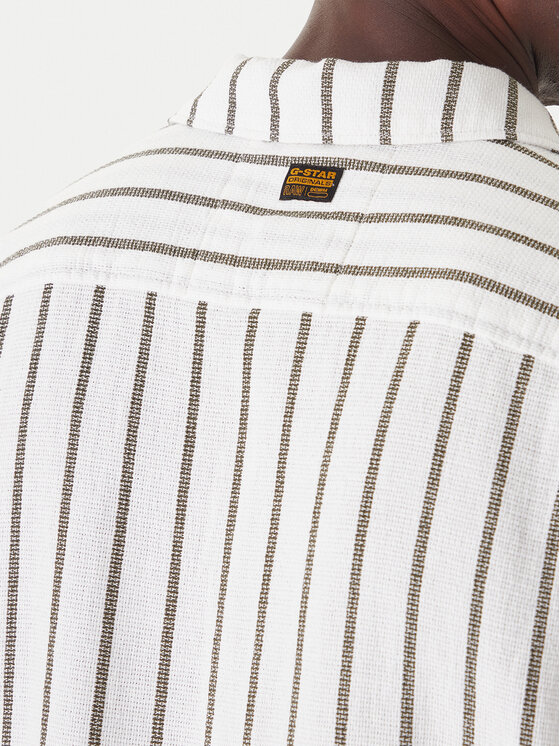 G-Star Raw G-Star Raw Košile One Pocket D26183-D916 Modrá Regular Fit