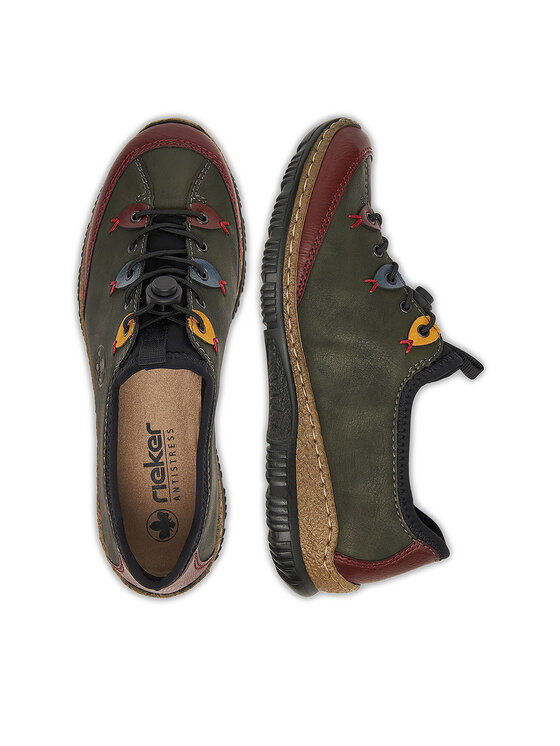 Rieker Rieker Halbschuhe N3271-54 Grün