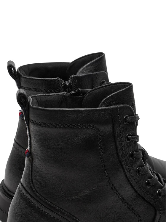 Tommy Hilfiger Tommy Hilfiger Μποτίνια FM0FM05183 Μαύρο