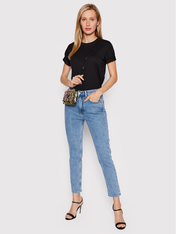 JJXX JJXX T-särk Anna 12200182 Must Regular Fit