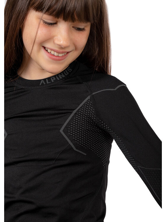 Alpinus Alpinus Komplet bielizny termoaktywnej Active Set Czarny