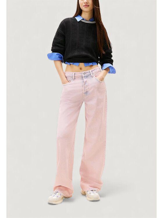 Tommy Jeans Tommy Jeans Maglione DW0DW22025 Nero Casual Fit