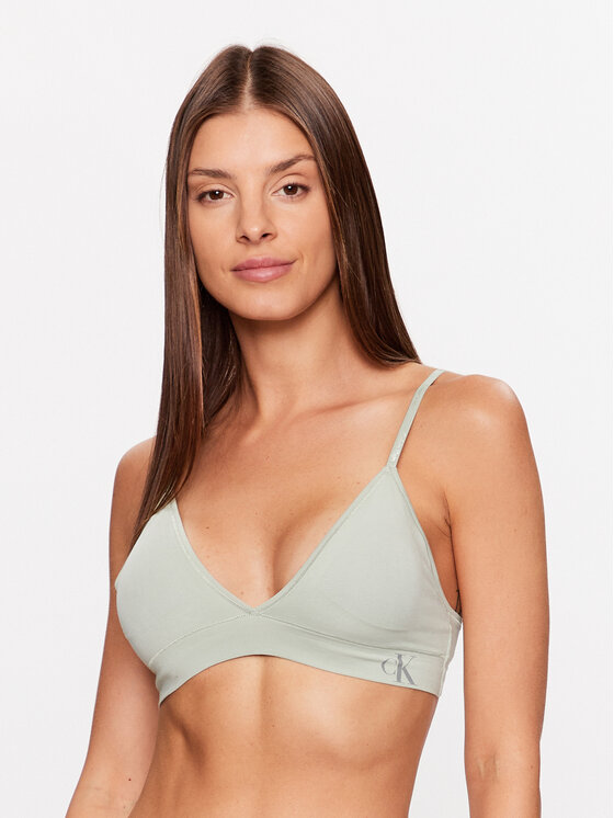 Calvin Klein Underwear Grudnjak Brallete 000QF7085E Zelena