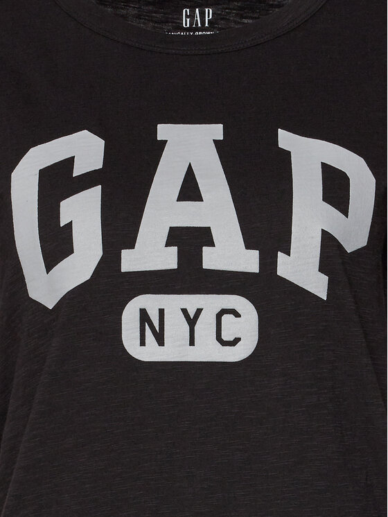 Gap Gap T-shirt 871344-05 Crna Regular Fit