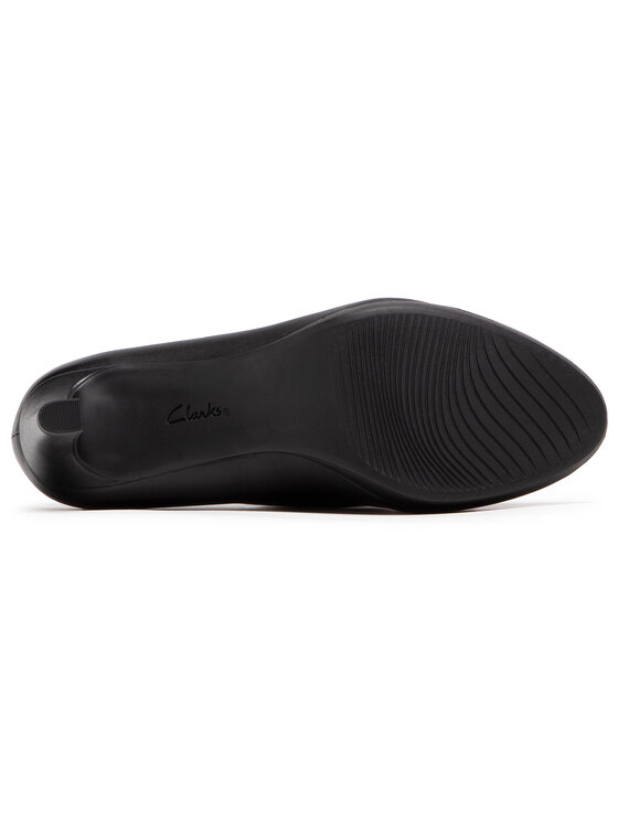 Clarks Clarks Czółenka Ambyr Joy 261577644 Czarny