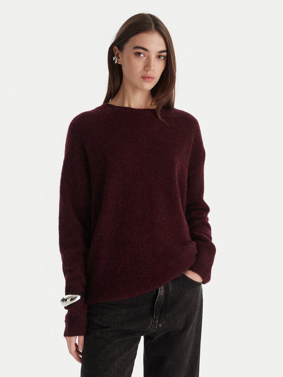 Patrizia Pepe Patrizia Pepe Pulover 2K0326/K293-M536 Vișiniu Regular Fit