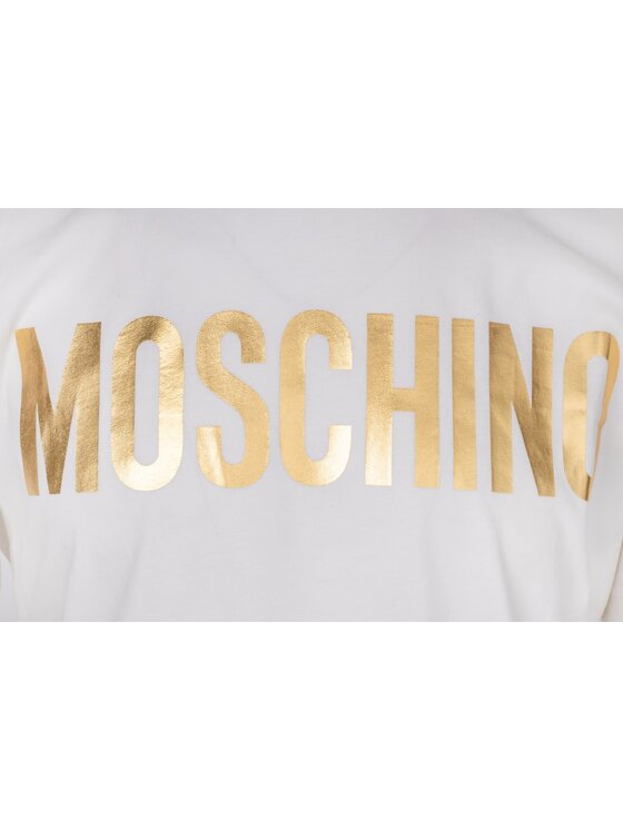 MOSCHINO MOSCHINO T-Shirt J0707 5240 1002 Bílá Regular Fit