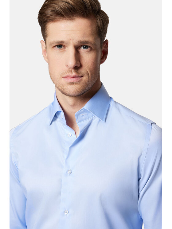 Lancerto Lancerto Koszula Marley KO051124000029 Niebieski Slim Fit