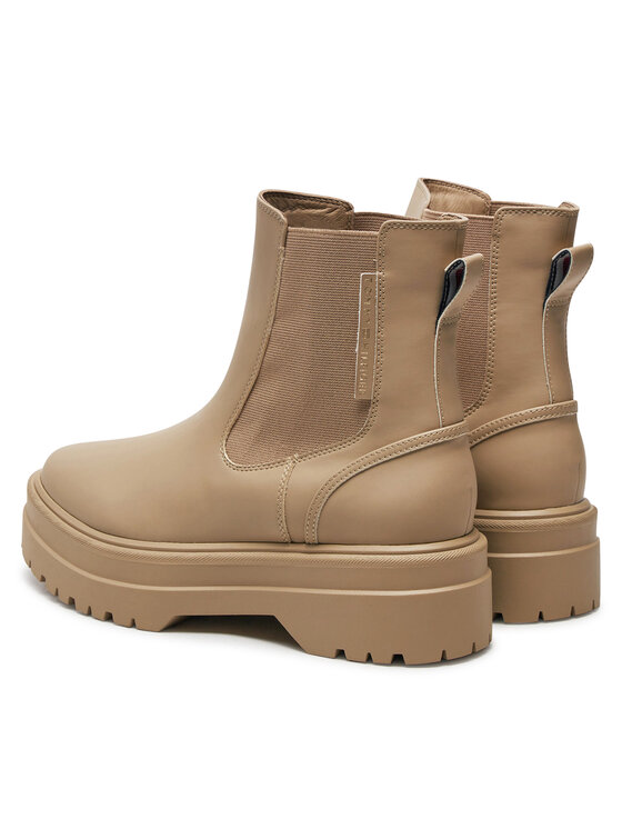 Tommy Hilfiger Tommy Hilfiger Ghete Jodhpur Chelsea FW0FW08162 Bej